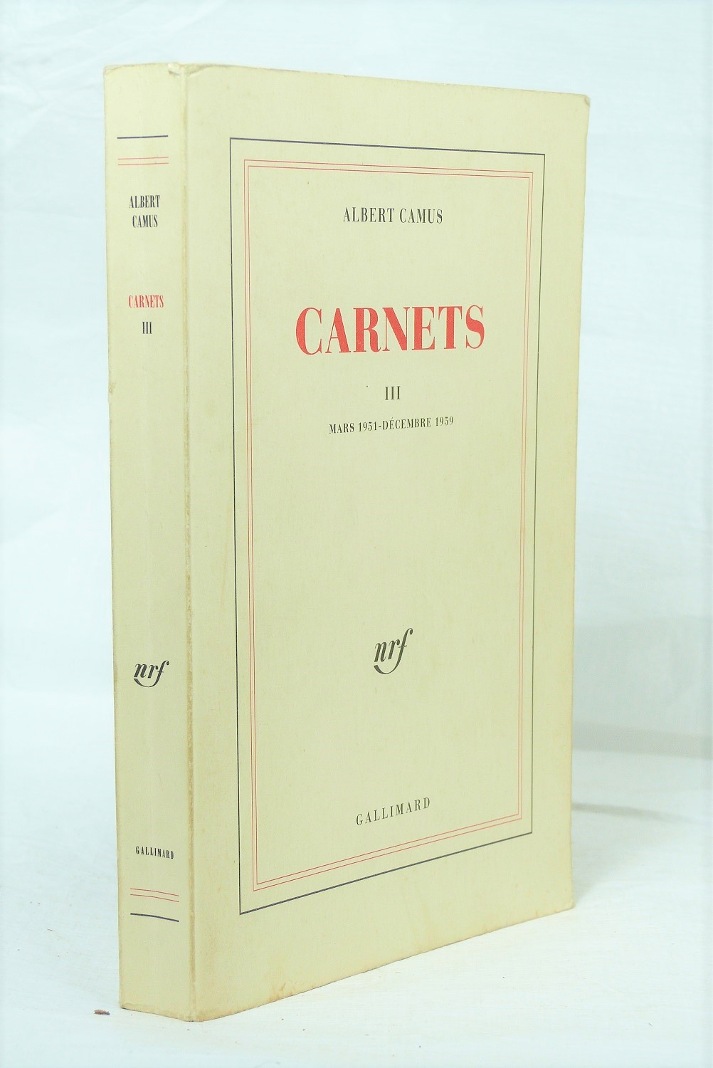 Carnets - III