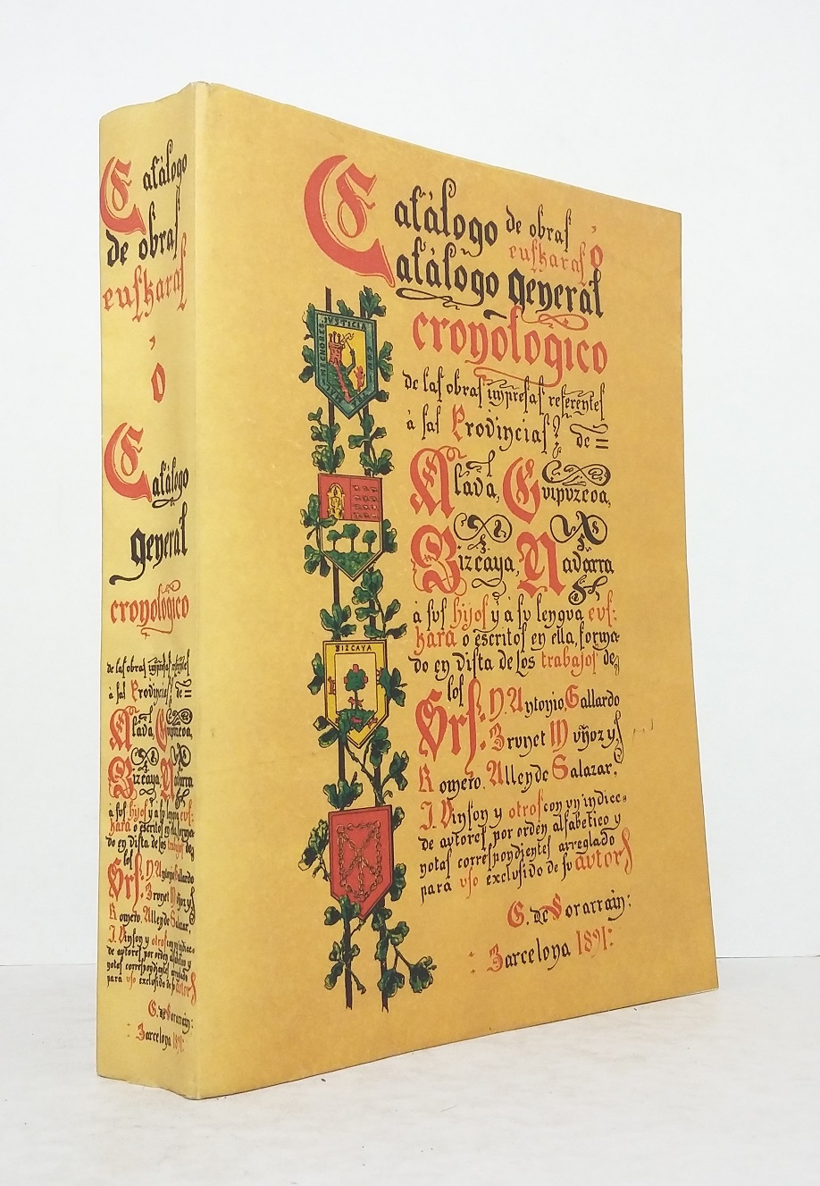 Catalogo de obras euskaras