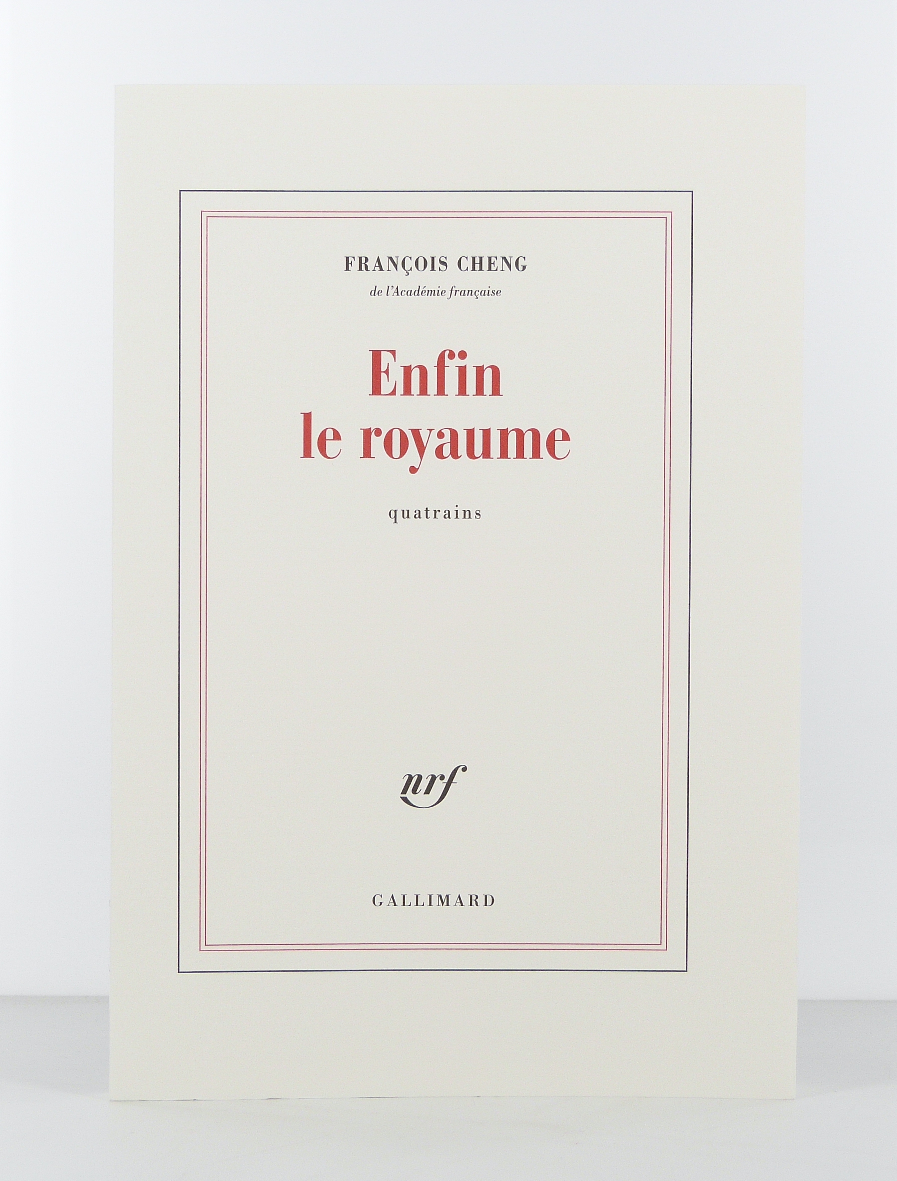 Enfin le royaume, quatrains