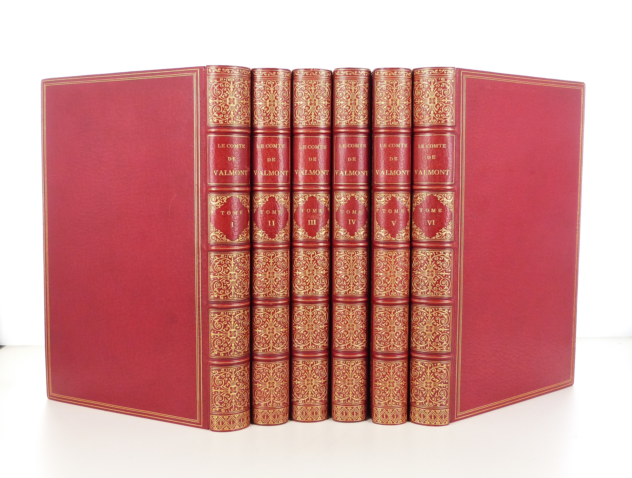 Le comte de Valmont Louis Philippe Gerard Complet 6 tomes