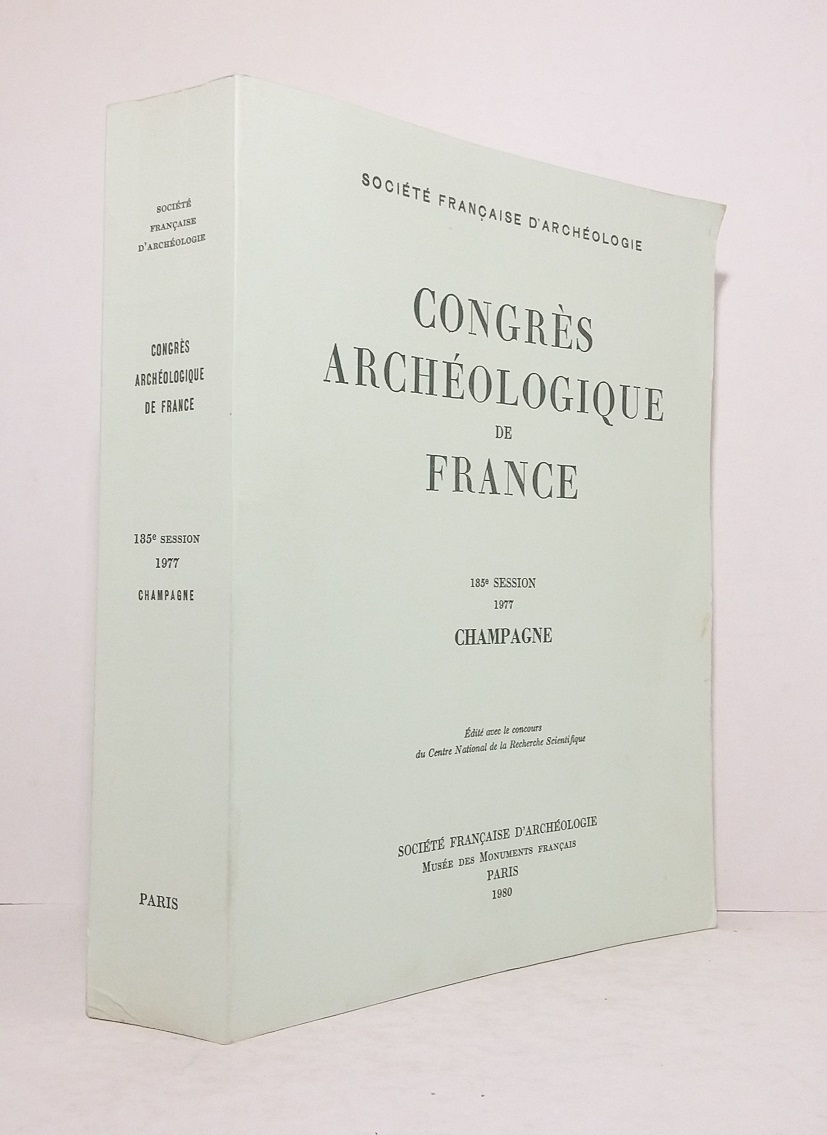 Congrès archéologique de France  185e session 1977 Champagne