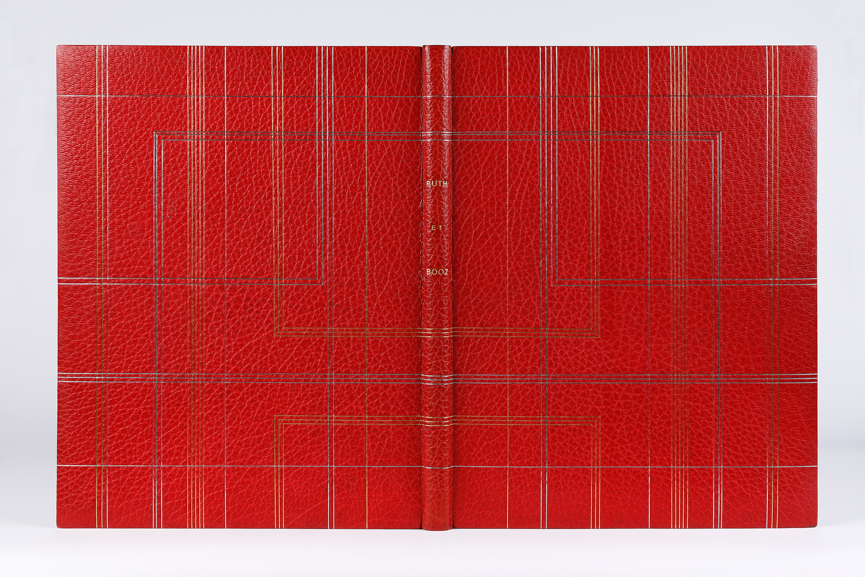 Reliure de Creuzevault pour Ruth et Booz de Schmied