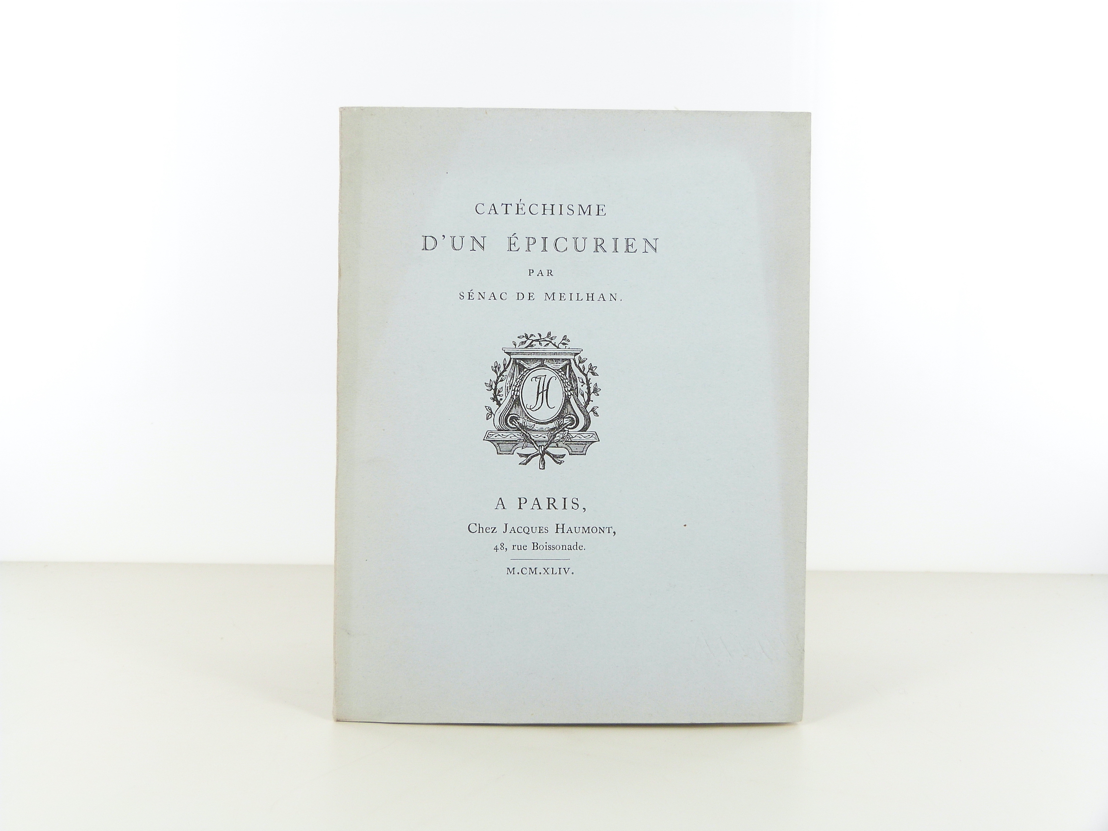 Catéchisme d'un républicain de Sénac de Meilhan