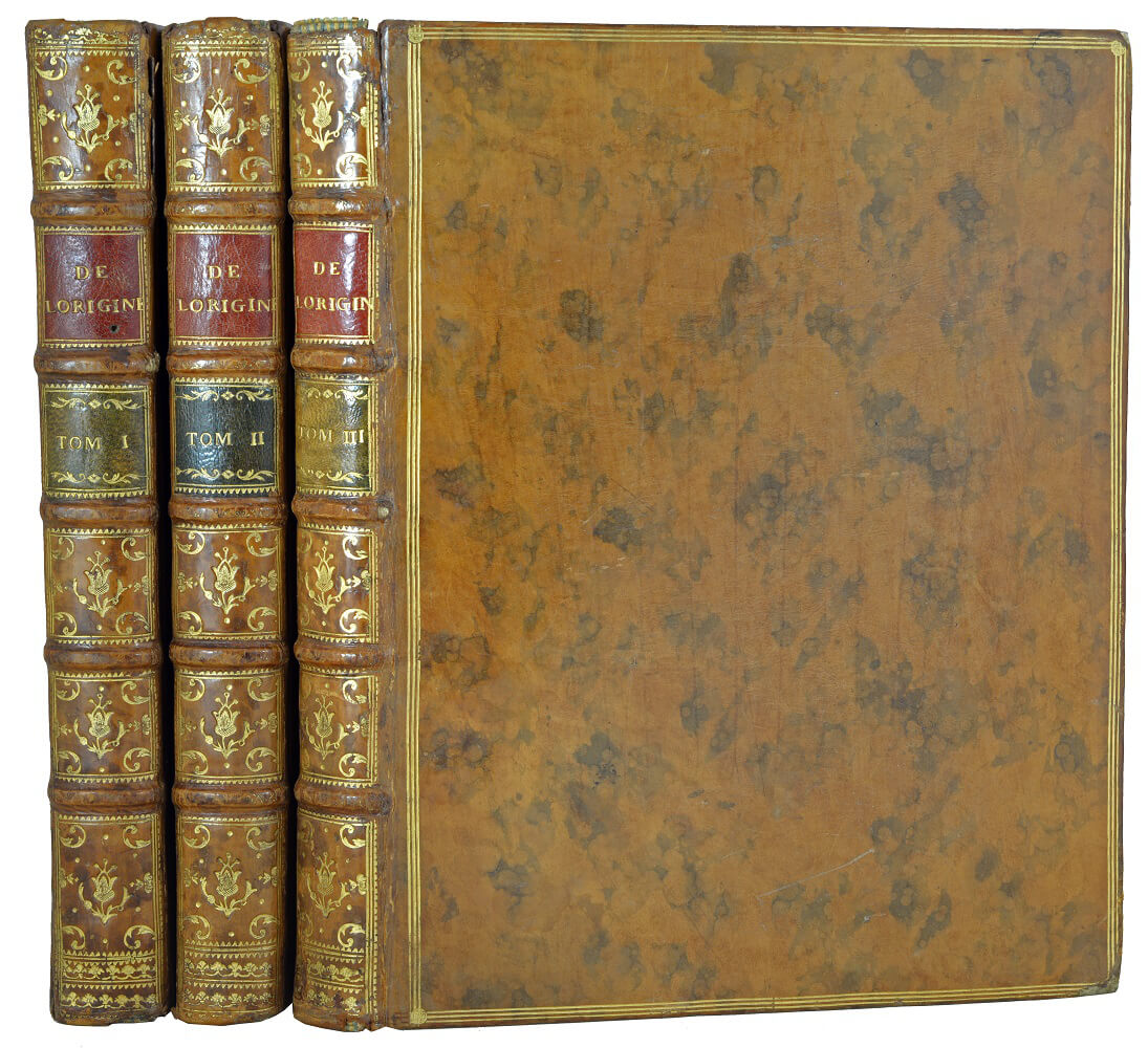 De l'origine des Loix Goguet et Fugère