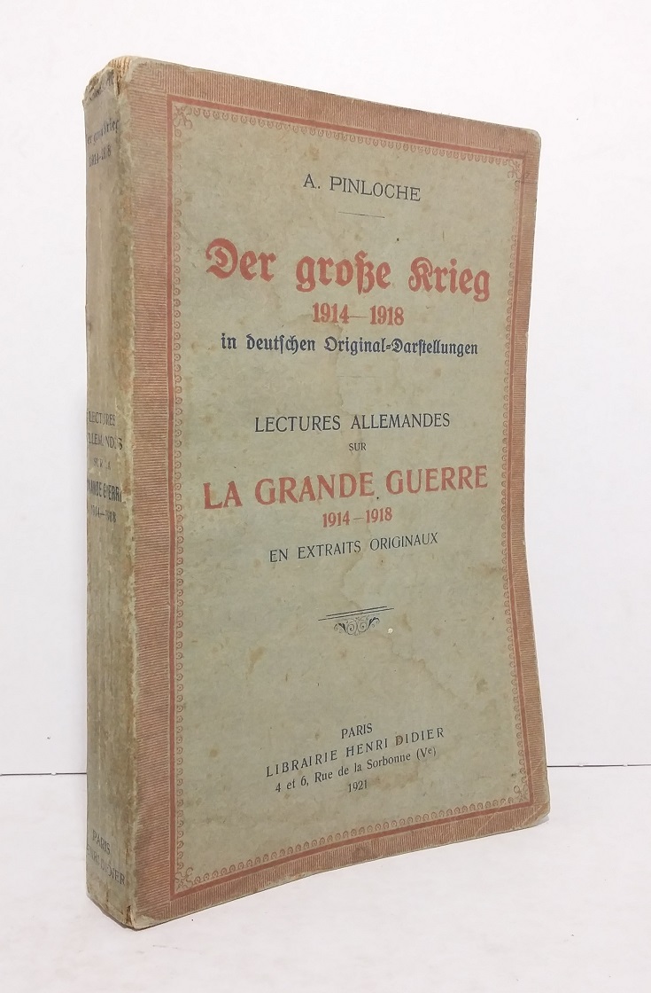 Der grosse krieg 1914-1918 in deutchen Original-Darstellungen