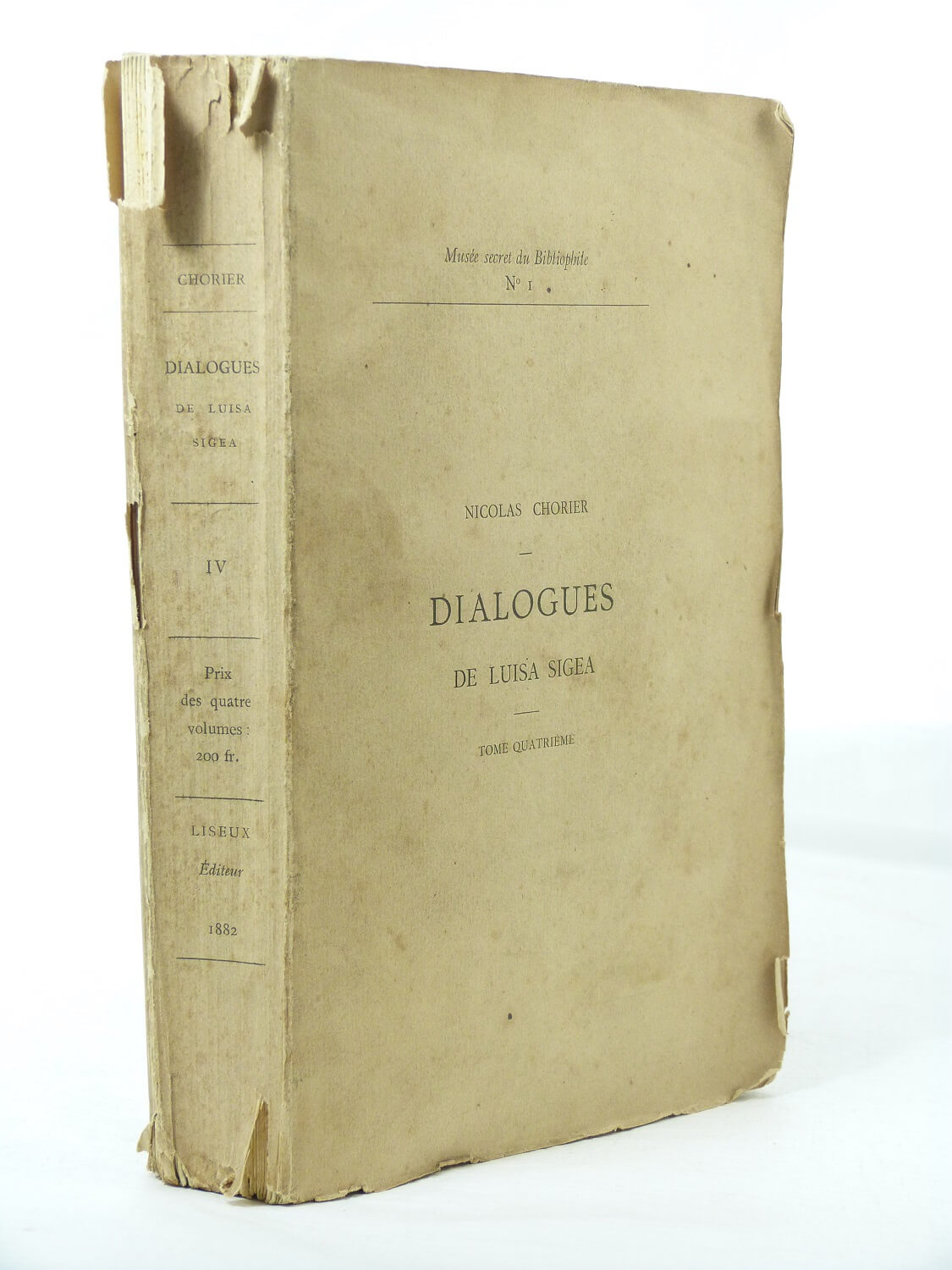 Dialogues de Luisa Sigea. Septième dialogue. Historiettes. 