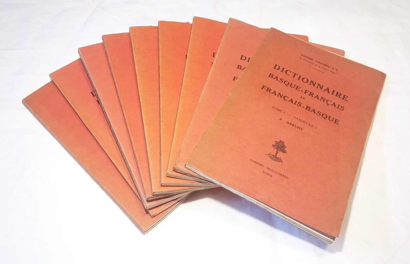 Dictionnaire Basque-Français et Français-Basque (Dialectes Labourdin, Bas-Navarrais et Souletin) - Tome I