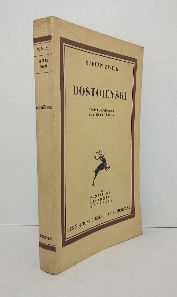 ZWEIG (Stéphane) - Dostoïevski - 1932.