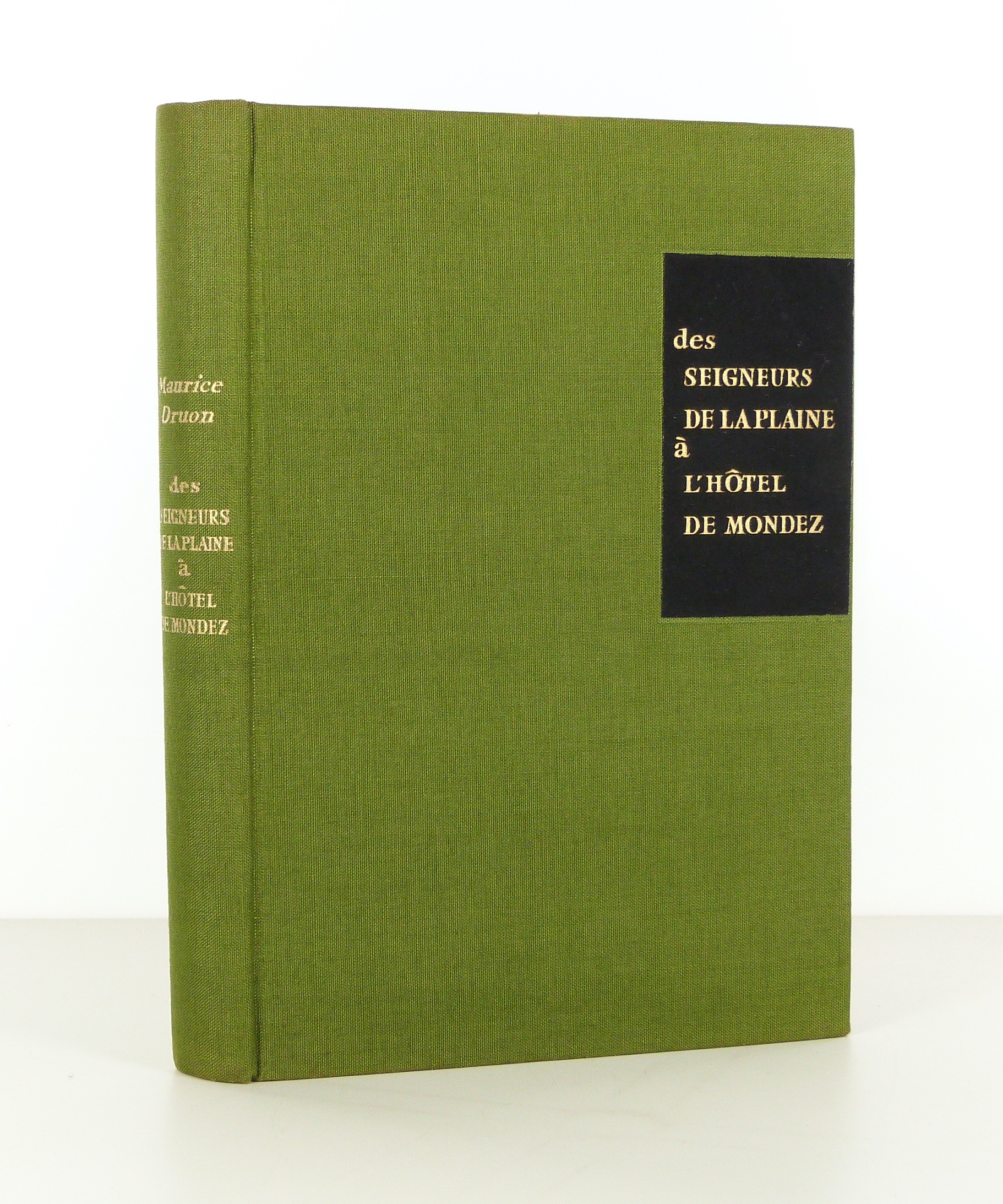 Des Seigneurs de la plaine à l'Hôtel de Mondez