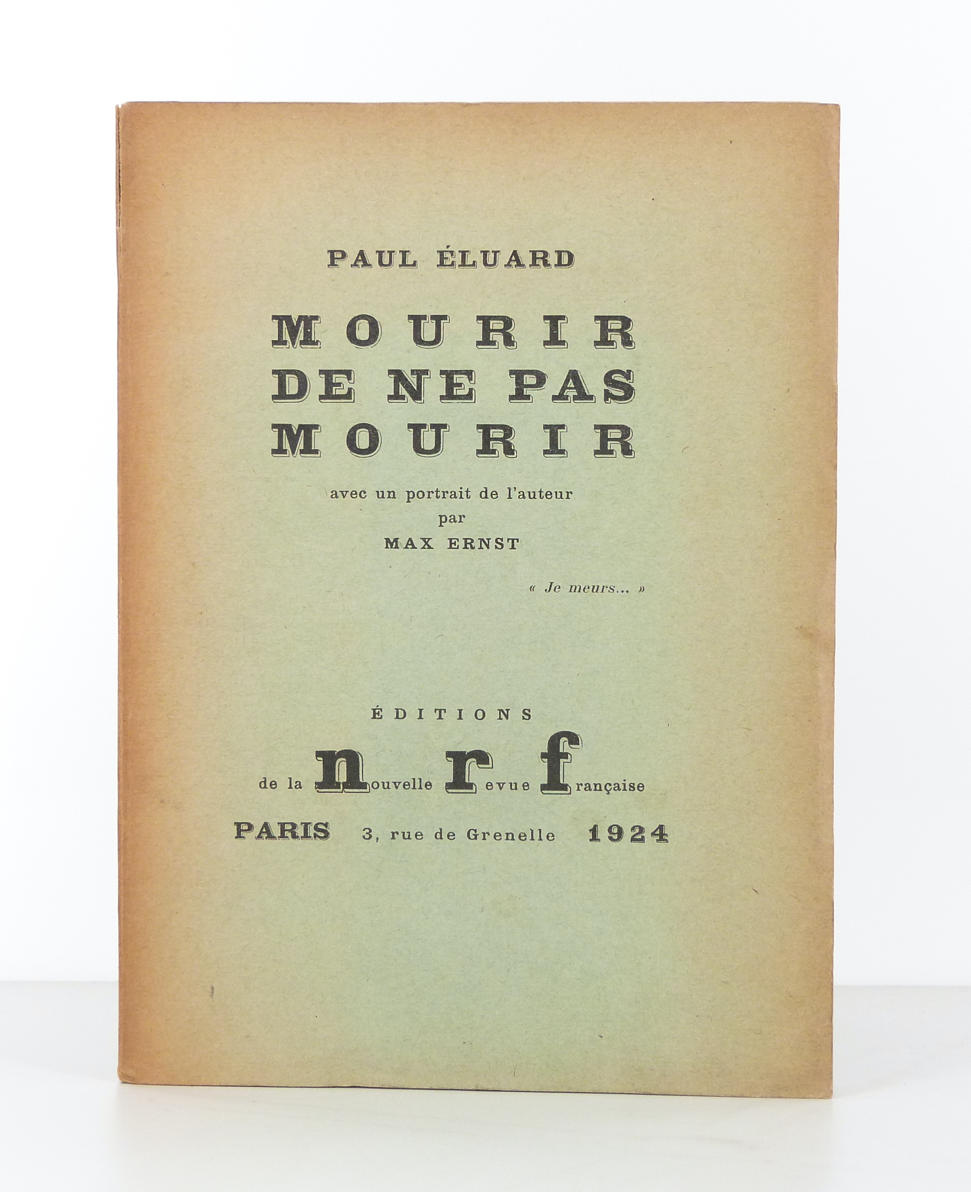 Mourir de ne pas mourir