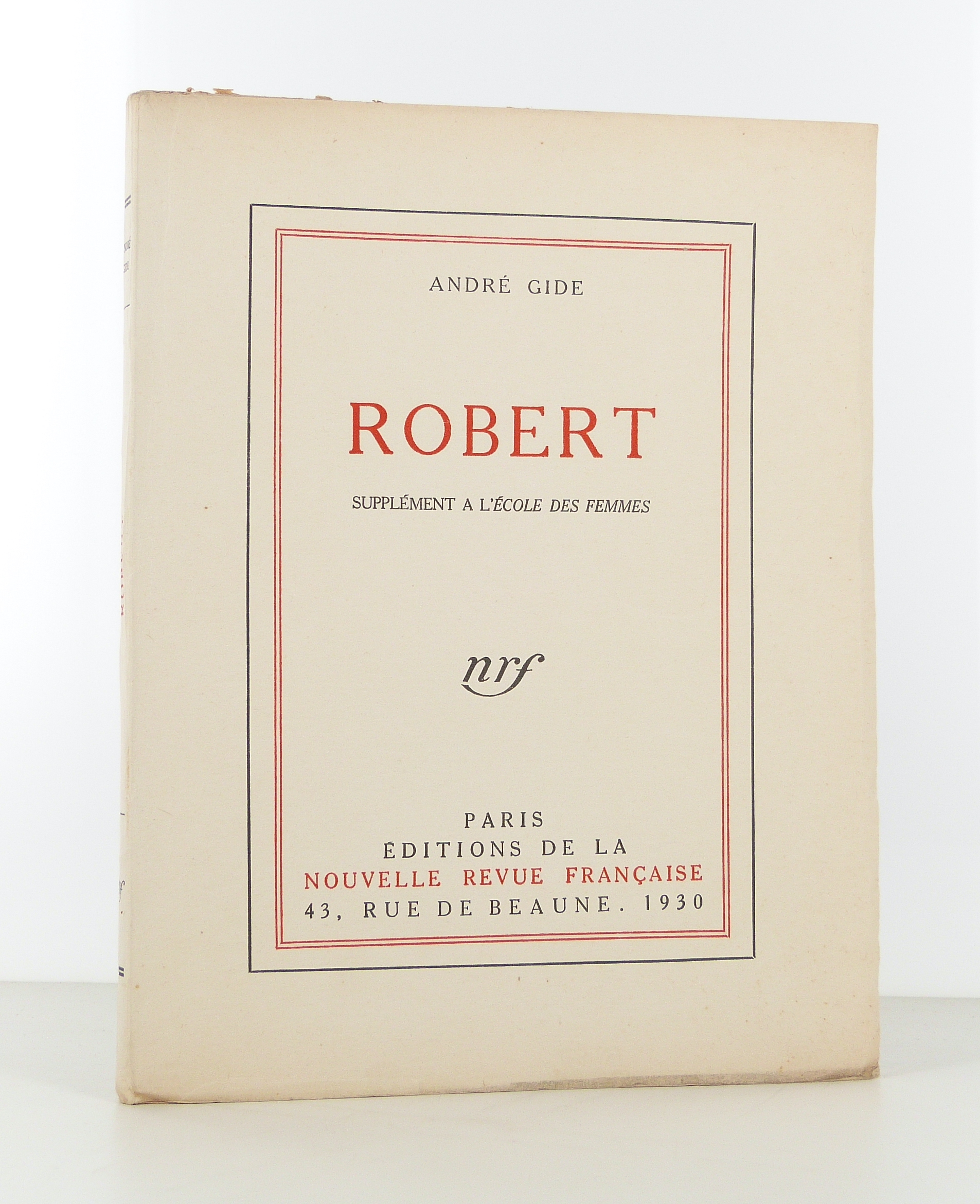 Robert. Supplément à l'Ecole des femmes