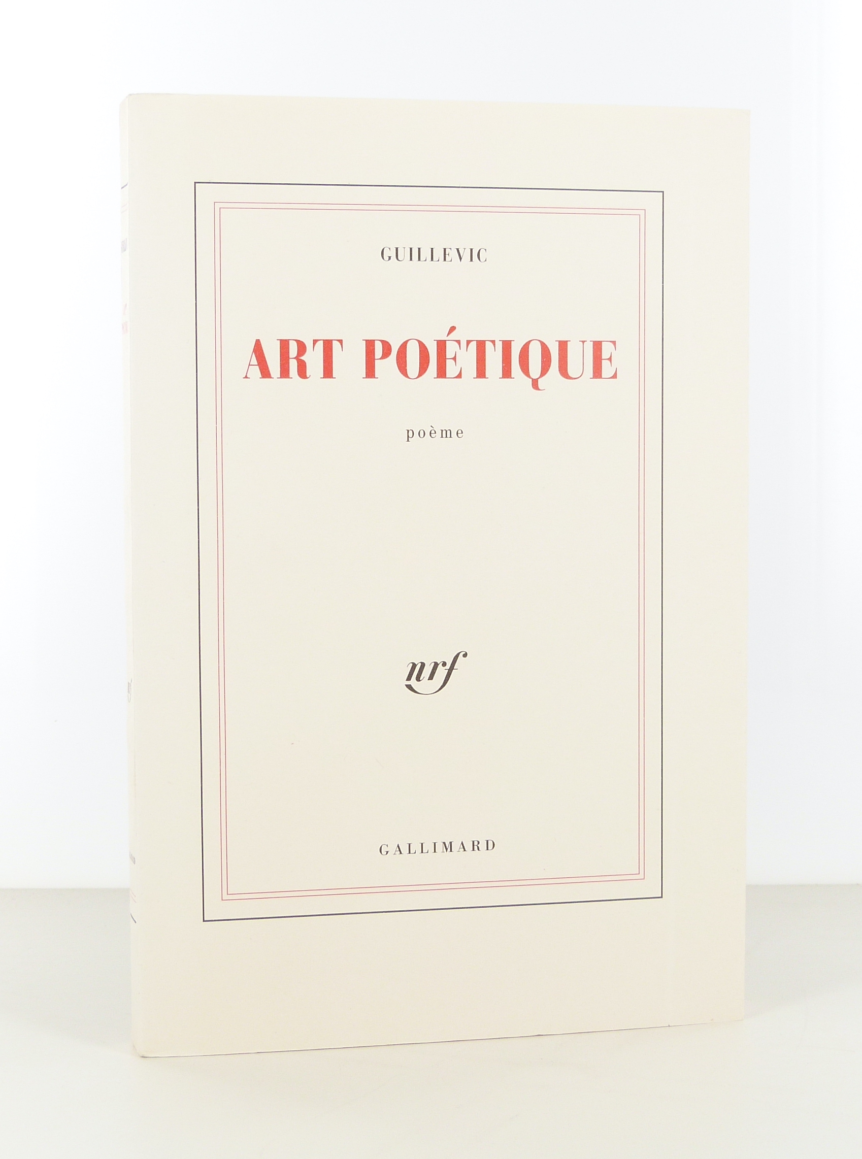 Art poétique. Poème.