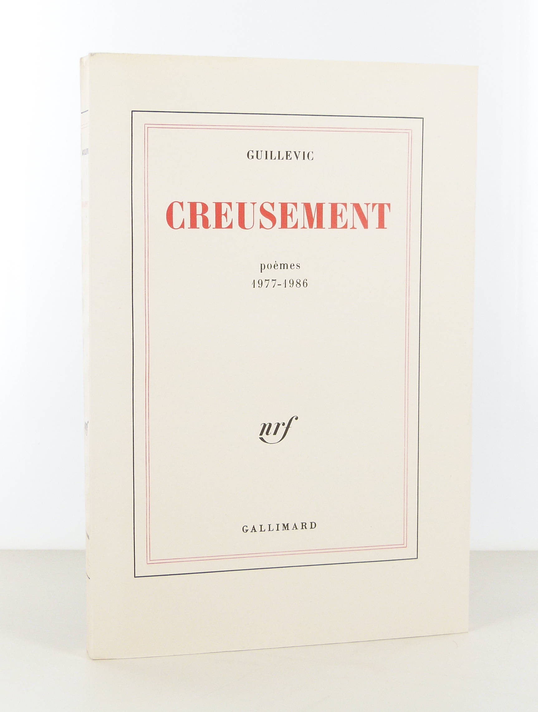 Creusement. Poèmes 1977-1986