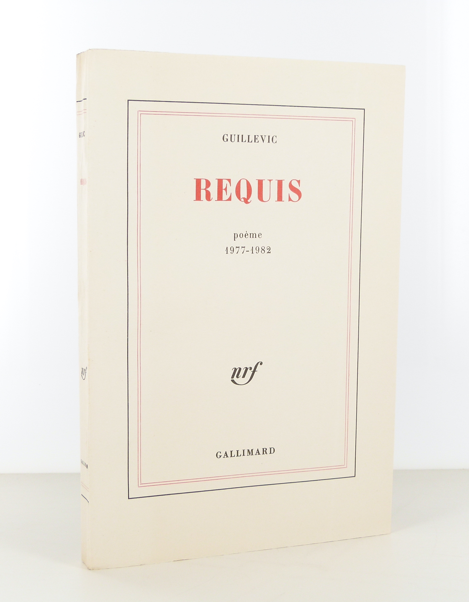 Requis. Poème 1977-1982.