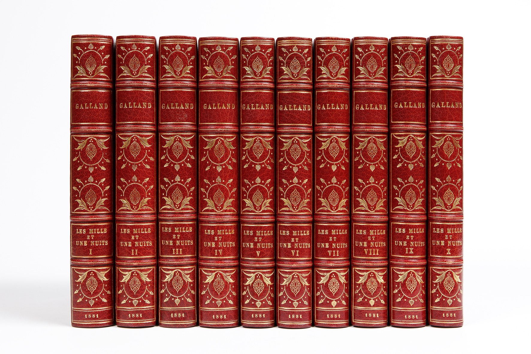 Les Mille et une nuits. Contes arabes réimprimés sur l’édition originale.