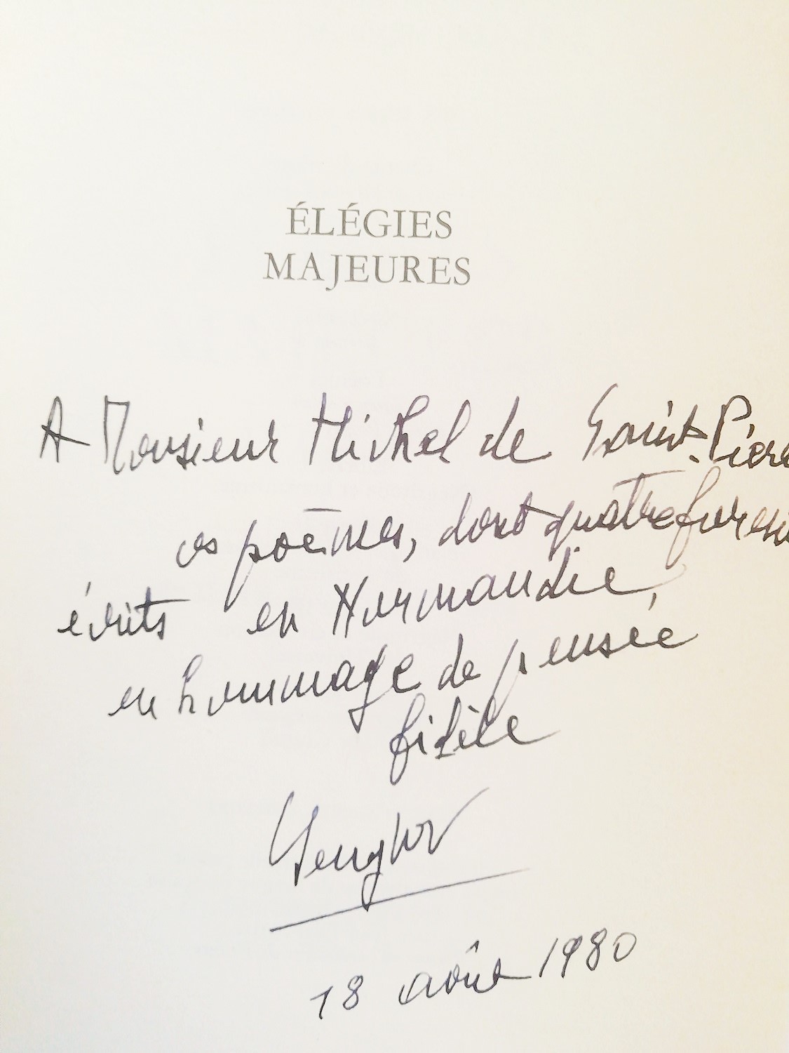 Élégies majeures