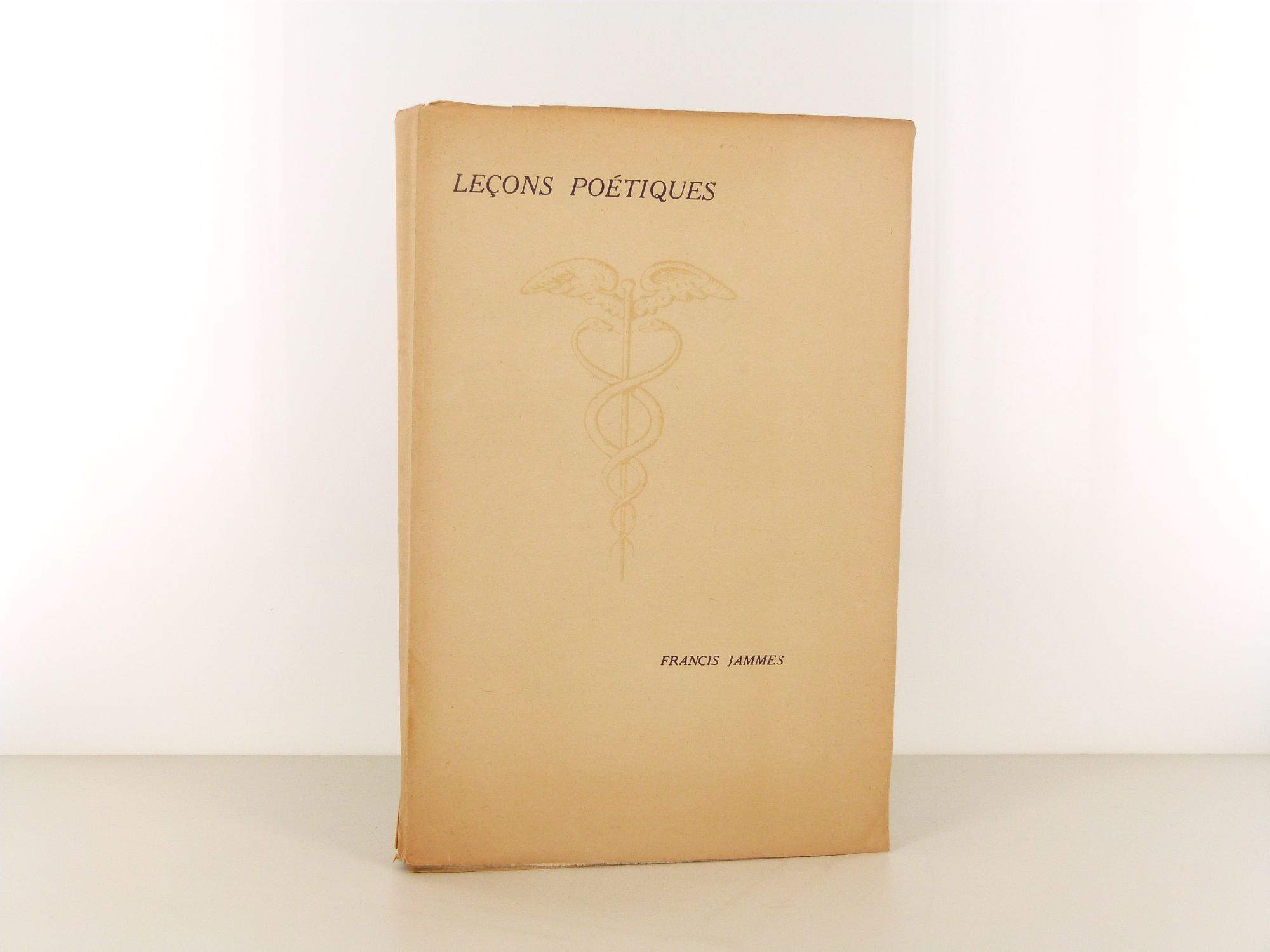 Edition originale de Leçons poétiques de Francis Jammes