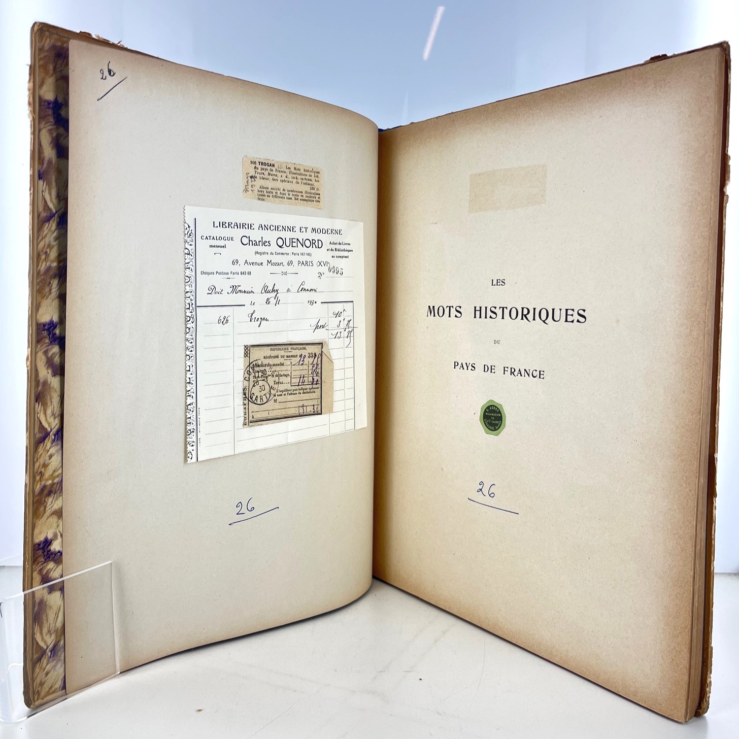 Les mots historiques