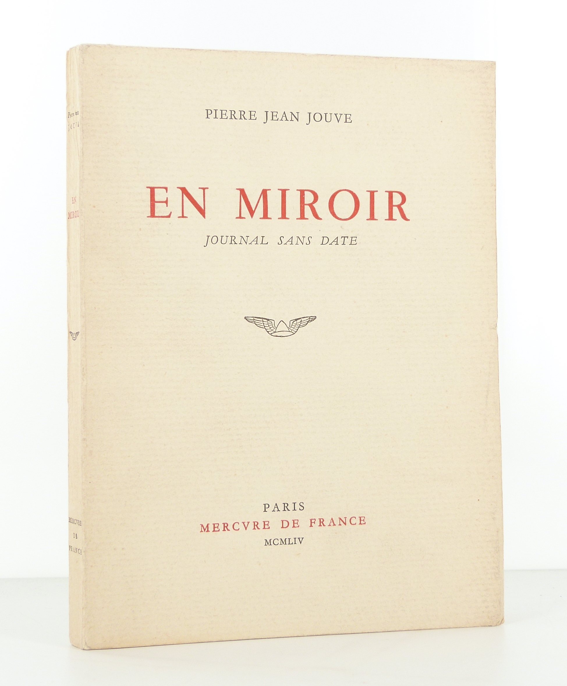 En miroir. Journal sans date.