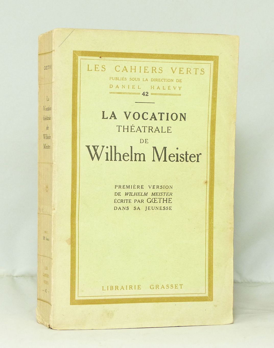 La vocation théâtrale de Wilhelm Meister