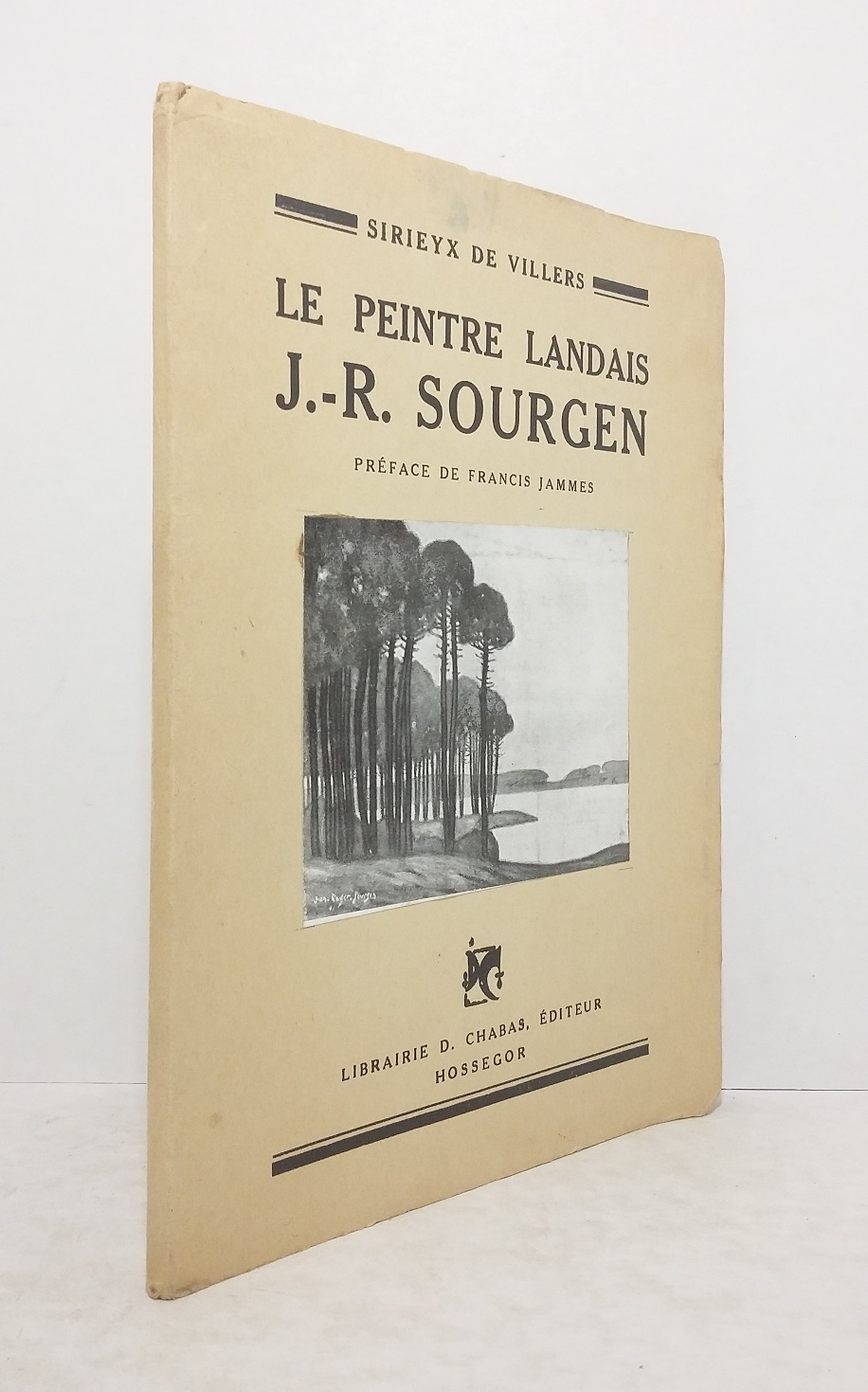 Le peintre landais J.-R. Sourgen