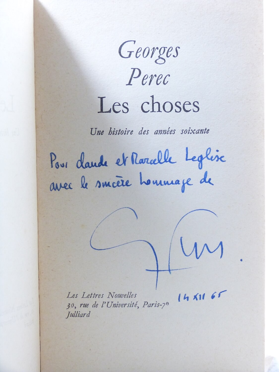 Les choses