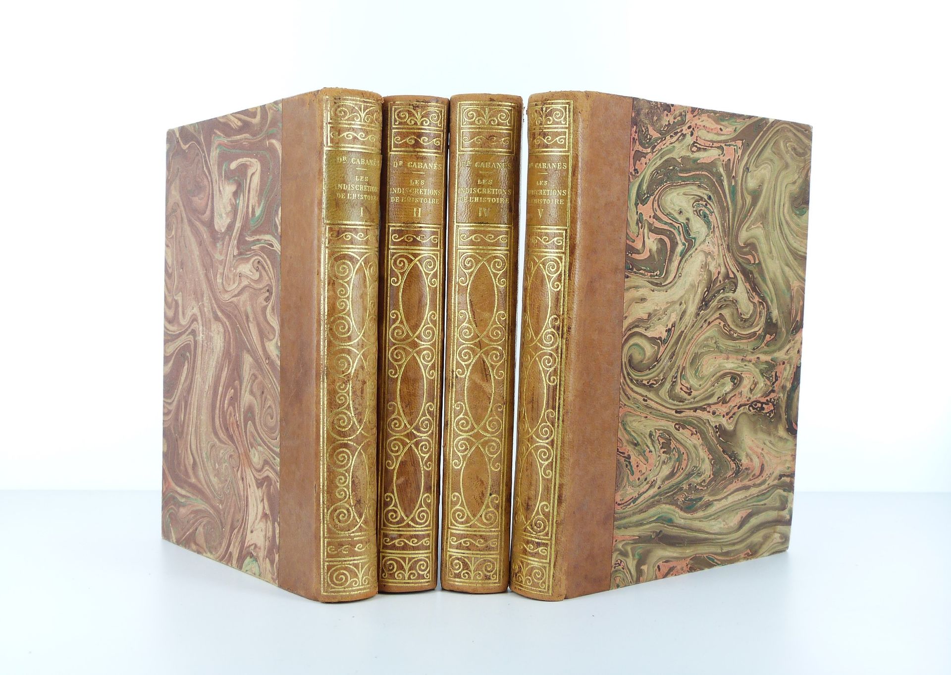 Les Indiscrétions de l'Histoire - Tomes I,II, IV et V