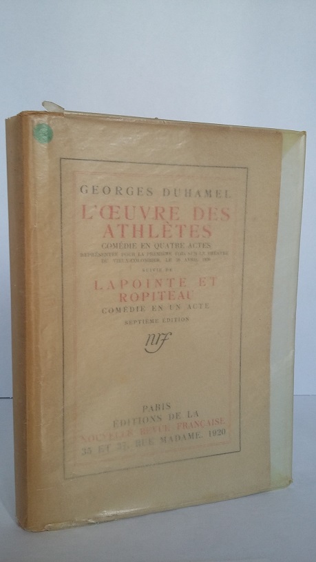 l'oeuvre des athlètes