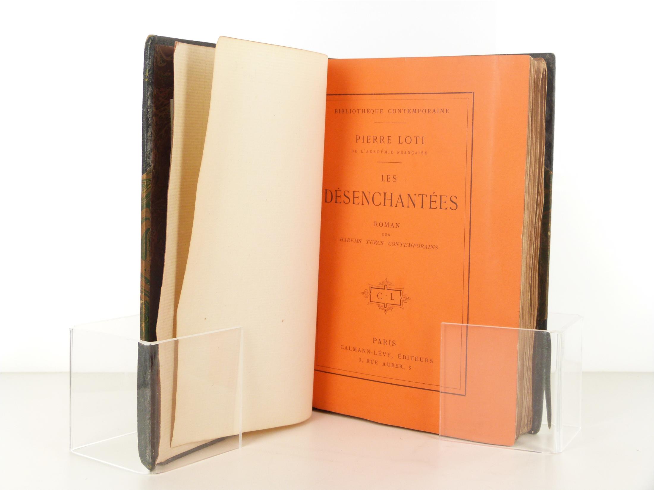 Couverture de l'édition originale de Les Désenchantées de Pierre Loti 