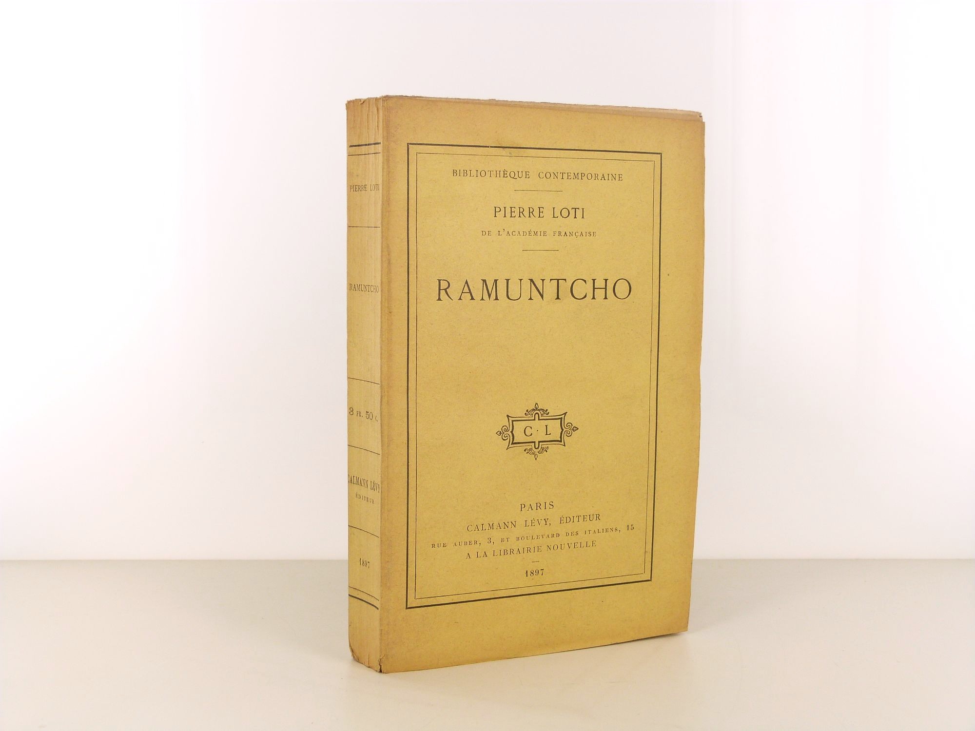 Edition originale de Ramuntcho de Pierre Loti