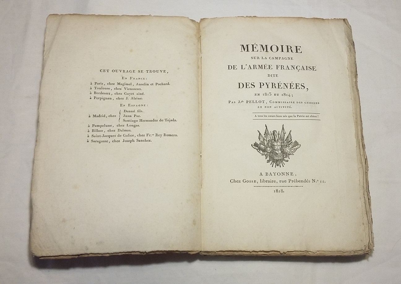 Mémoire sur la campagne de l'armée française dite des Pyrénées, en 1813 et 1814