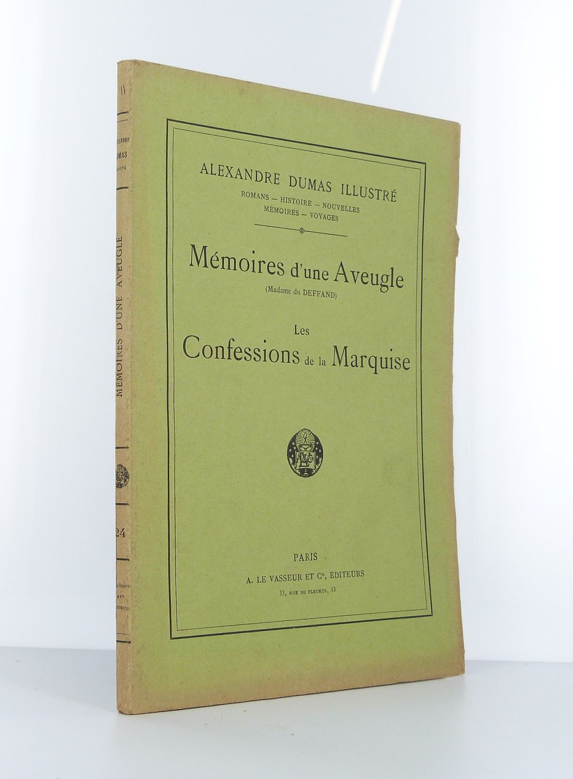 Mémoires d'une Aveugle (Madame du DEFFAND) - Les Confessions de la Marquise