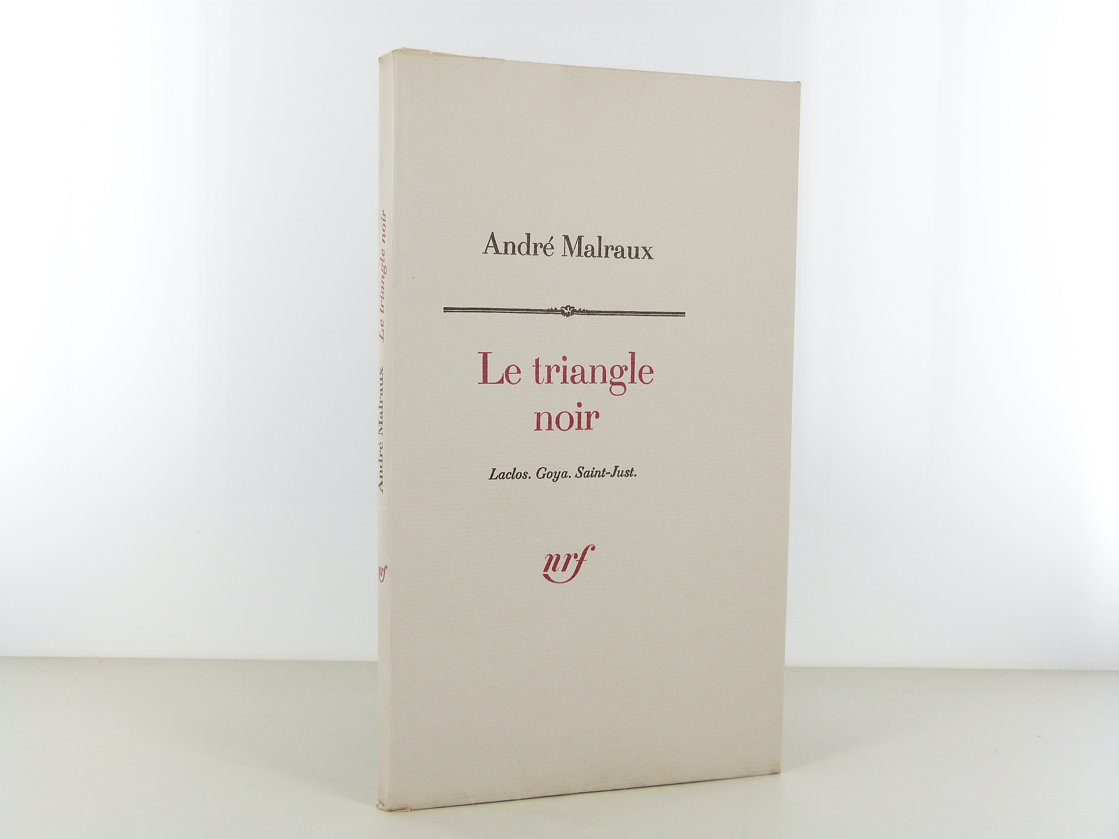 Le triangle noir d'André Malraux (1970)