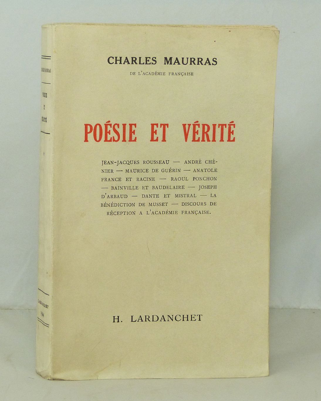Poésie et vérité