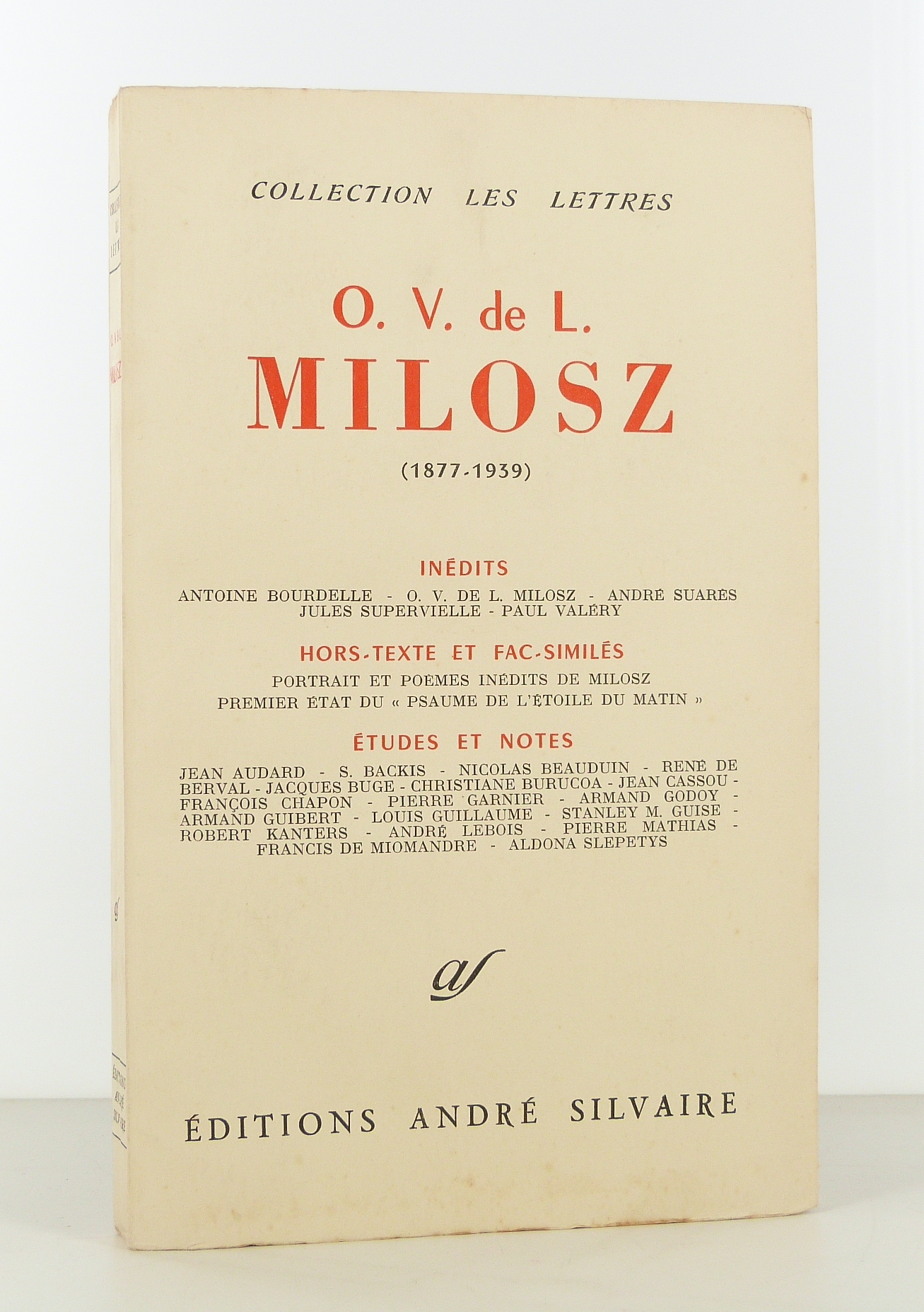 O. V. de L. Milosz (1877-1939)