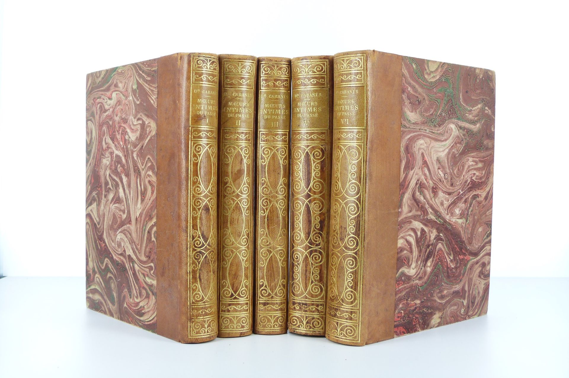 Moeurs intimes du passé - Tomes I,II, III, V et VII