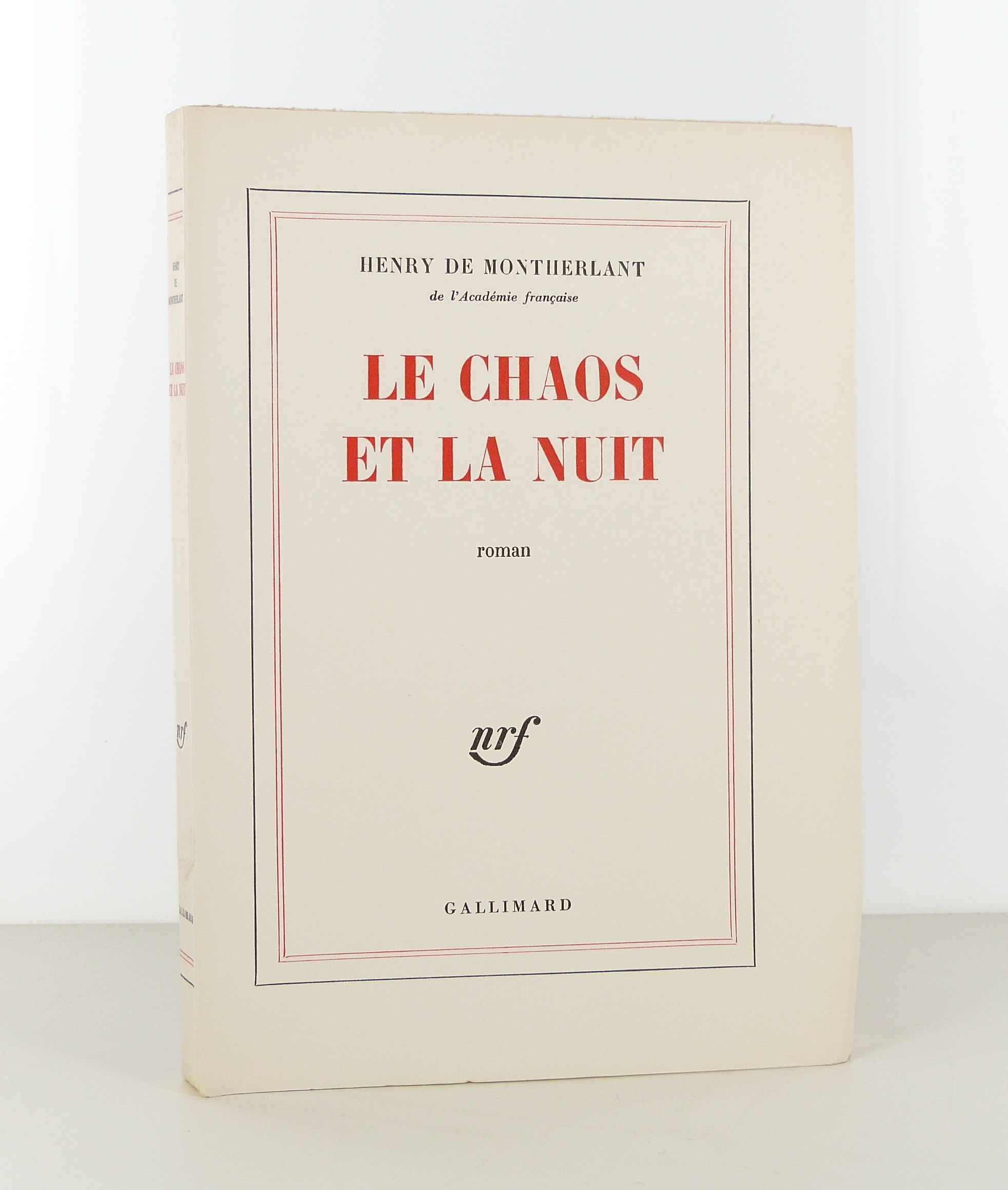 Le chaos et la nuit