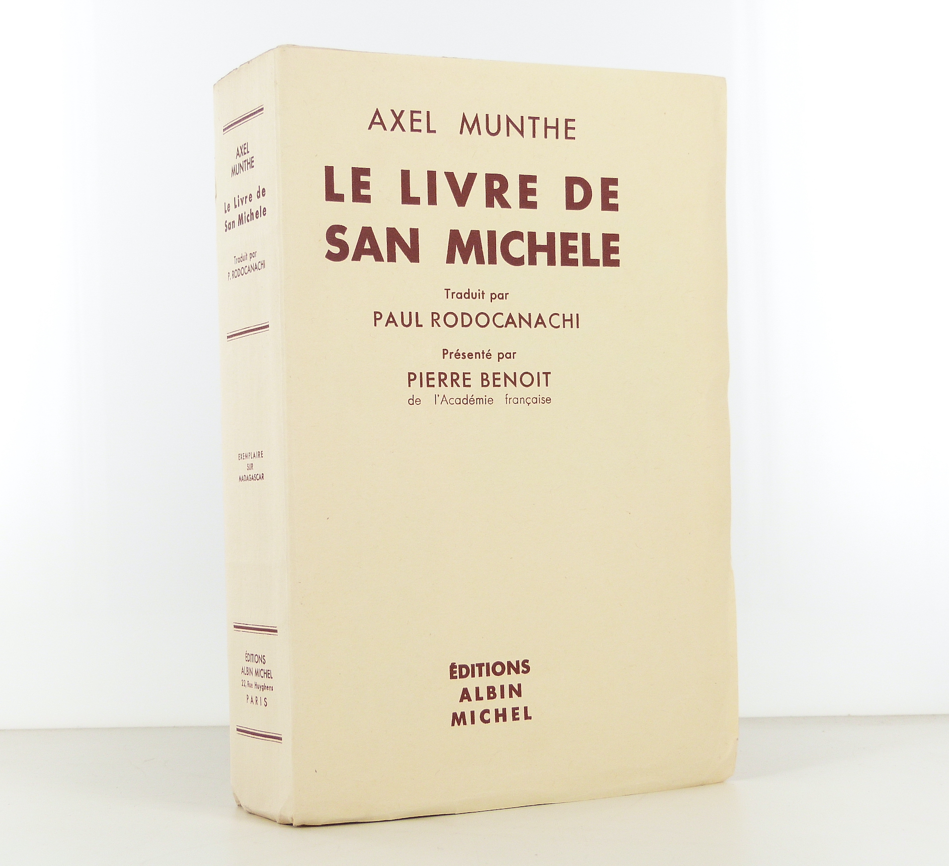 Le livre de San Michele