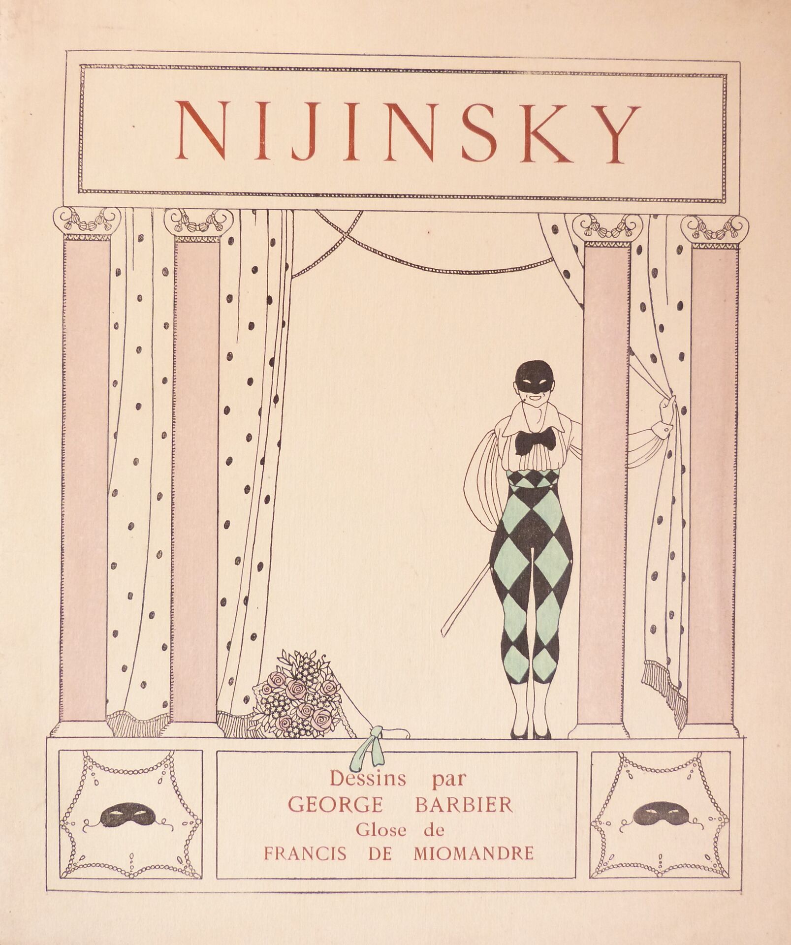 Dessins sur les danses de Vaslav Nijinsky