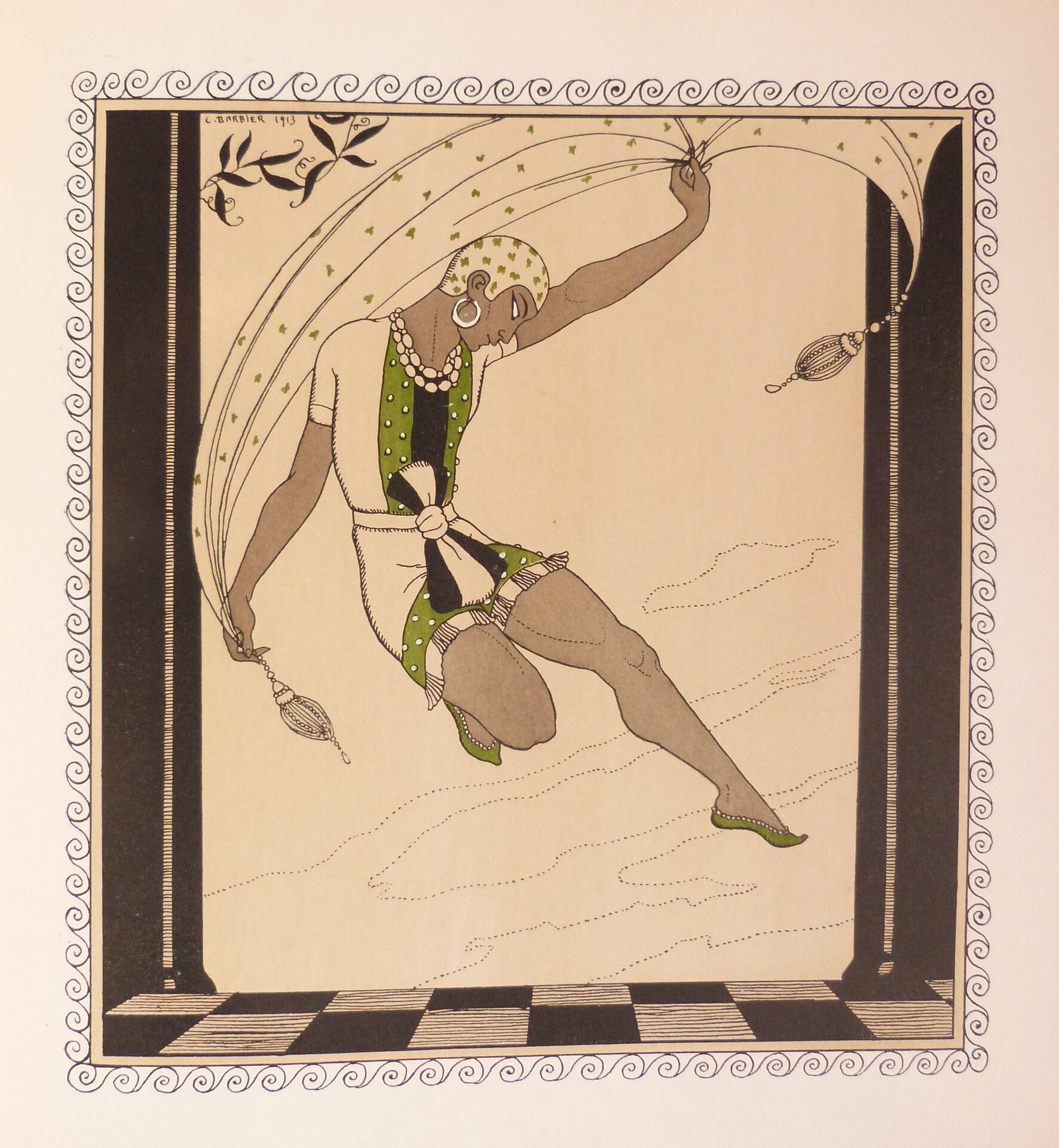 Dessins sur les danses de Vaslav Nijinsky