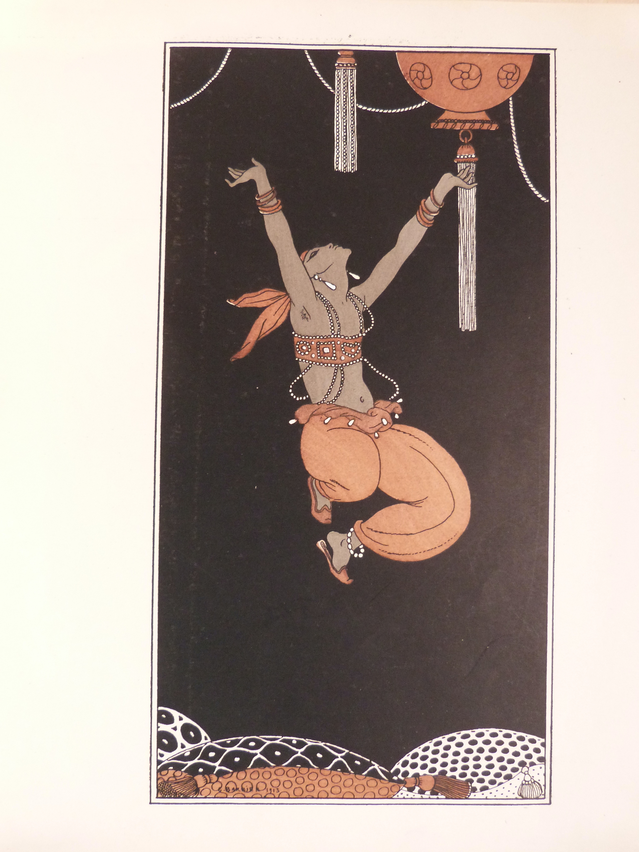 Dessins sur les danses de Vaslav Nijinsky