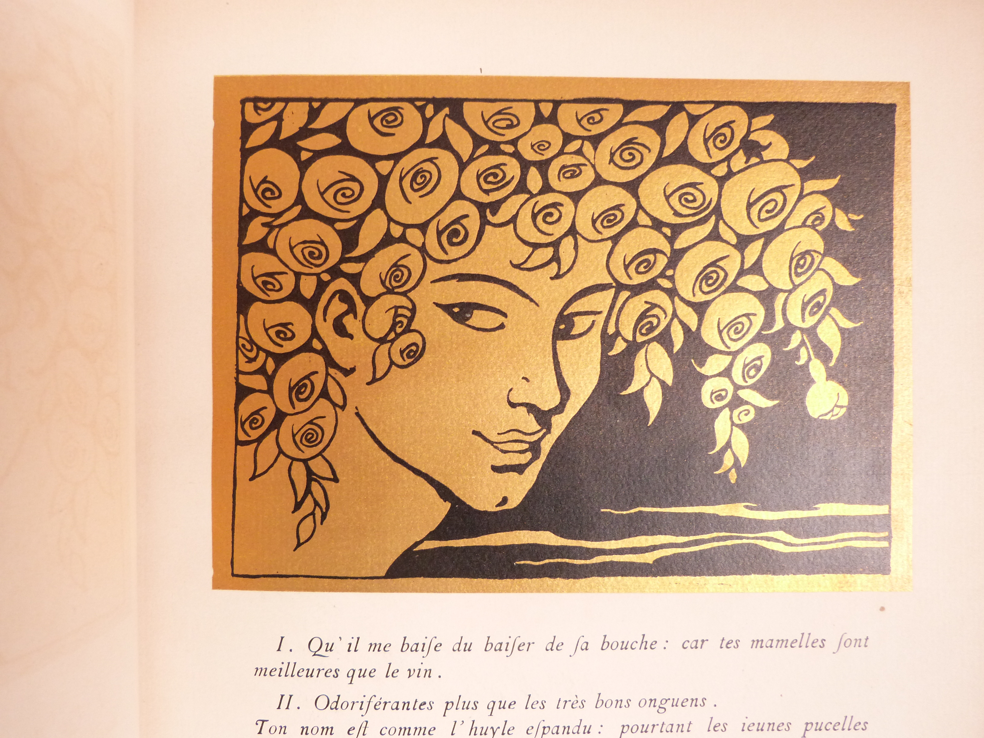 Dix-sept dessins de George Barbier sur le Cantique des Cantiques