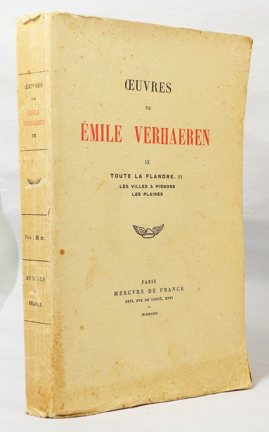 Oeuvres de Émile Verhaeren. IX