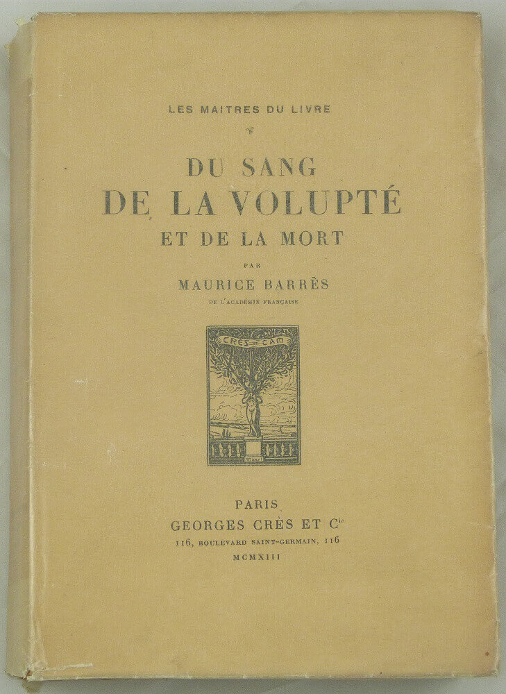 Du sang, de la volupté et de la mort