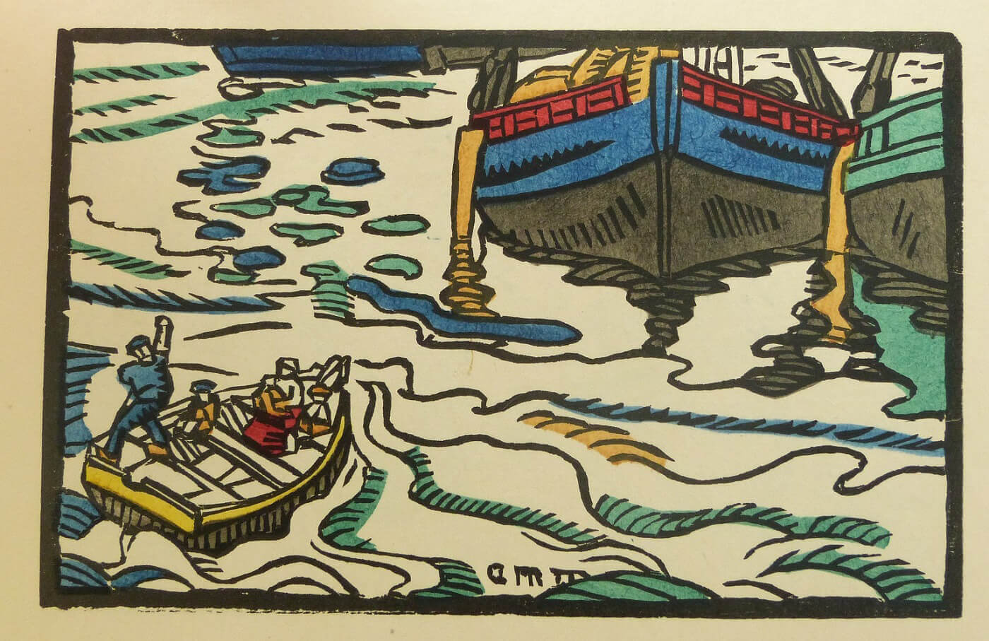 Le Peuple de la Mer. La Barque.