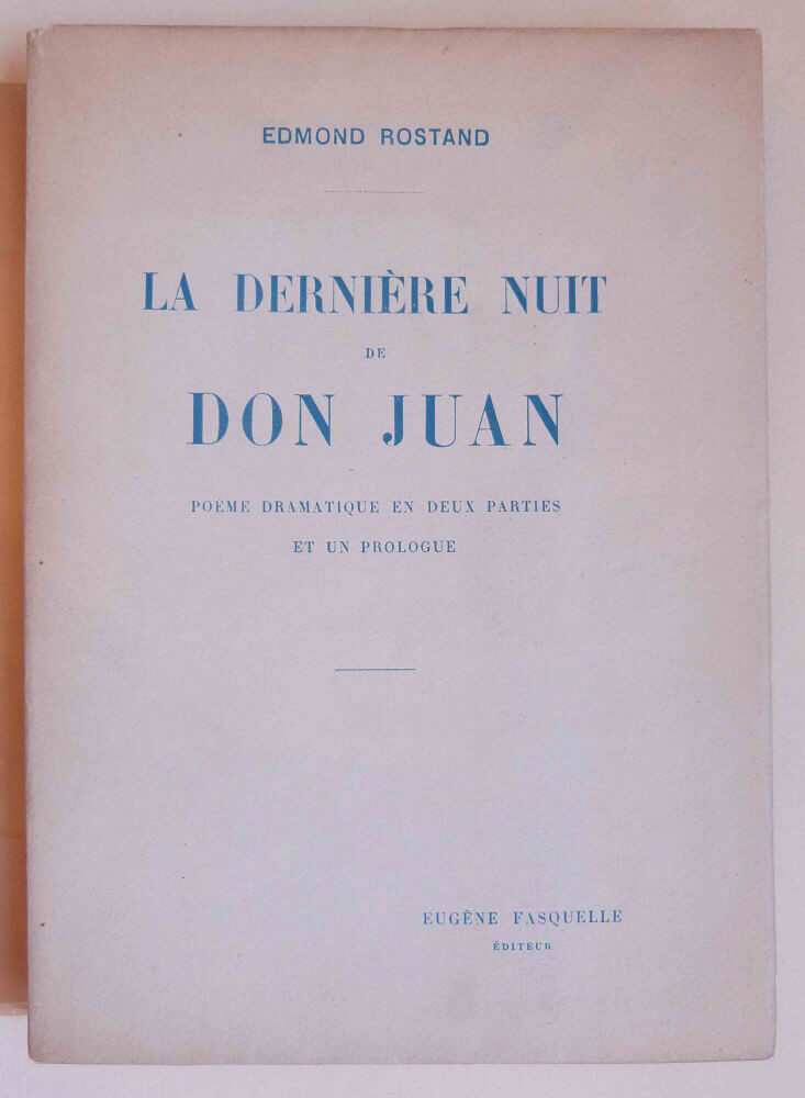 La dernière nuit de Don Juan.