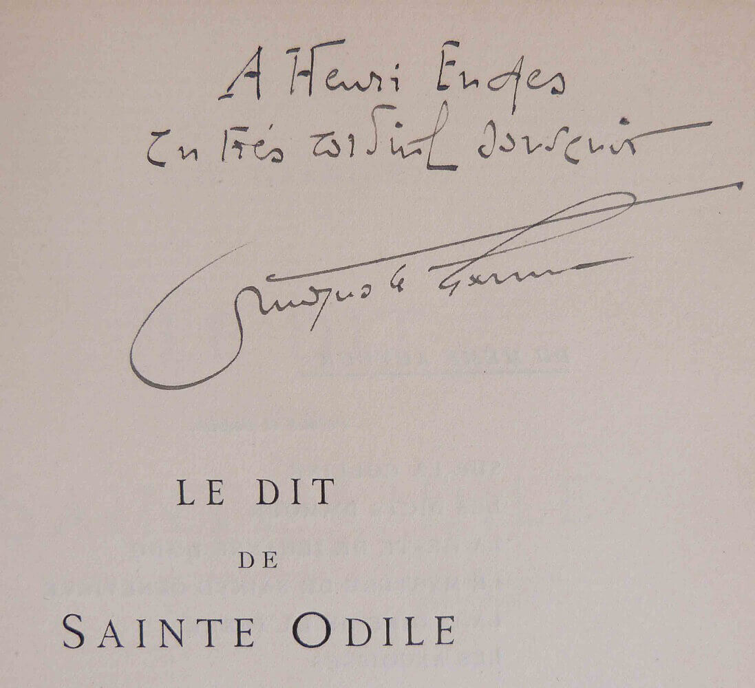 Le dit de Sainte Odile