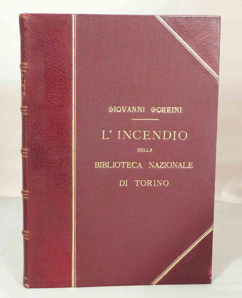 L'incendio della biblioteca nazionale di Torino