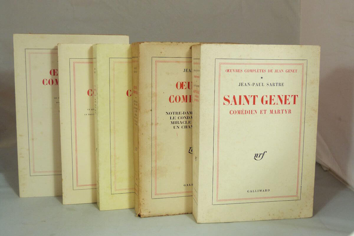 Oeuvres complètes de Jean Genet. 5 tomes.