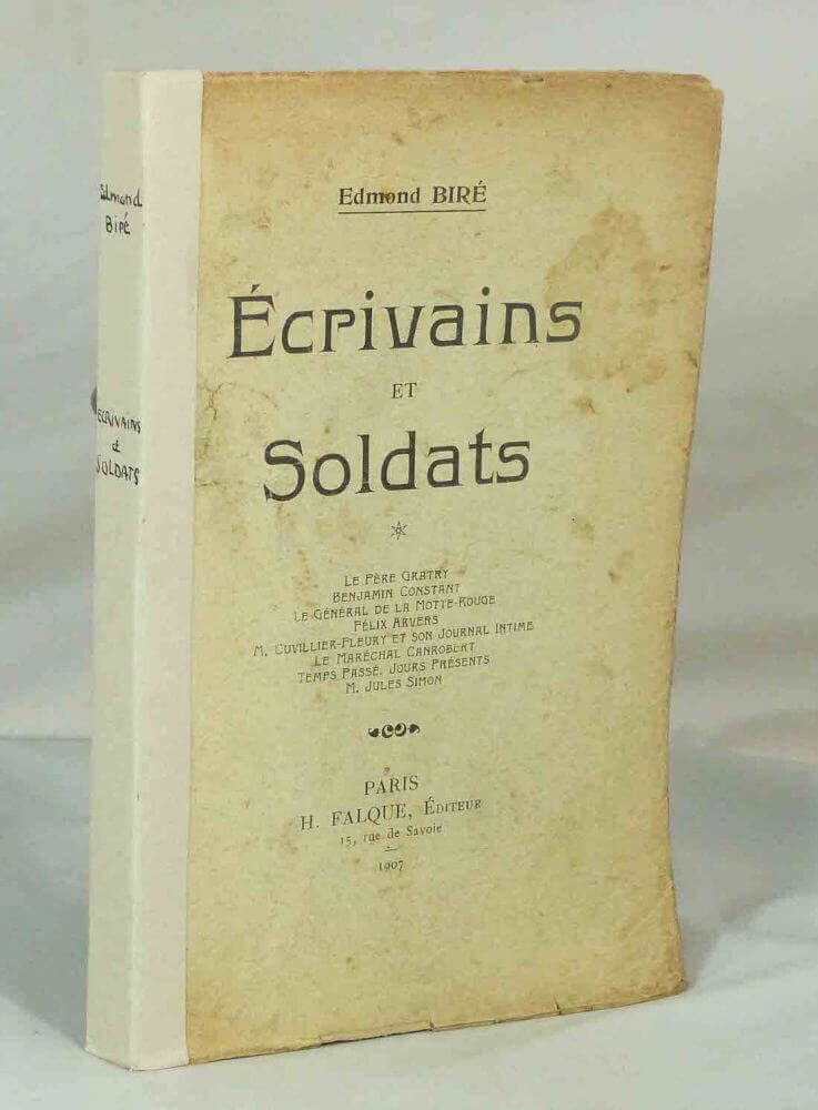 Ecrivains et Soldats